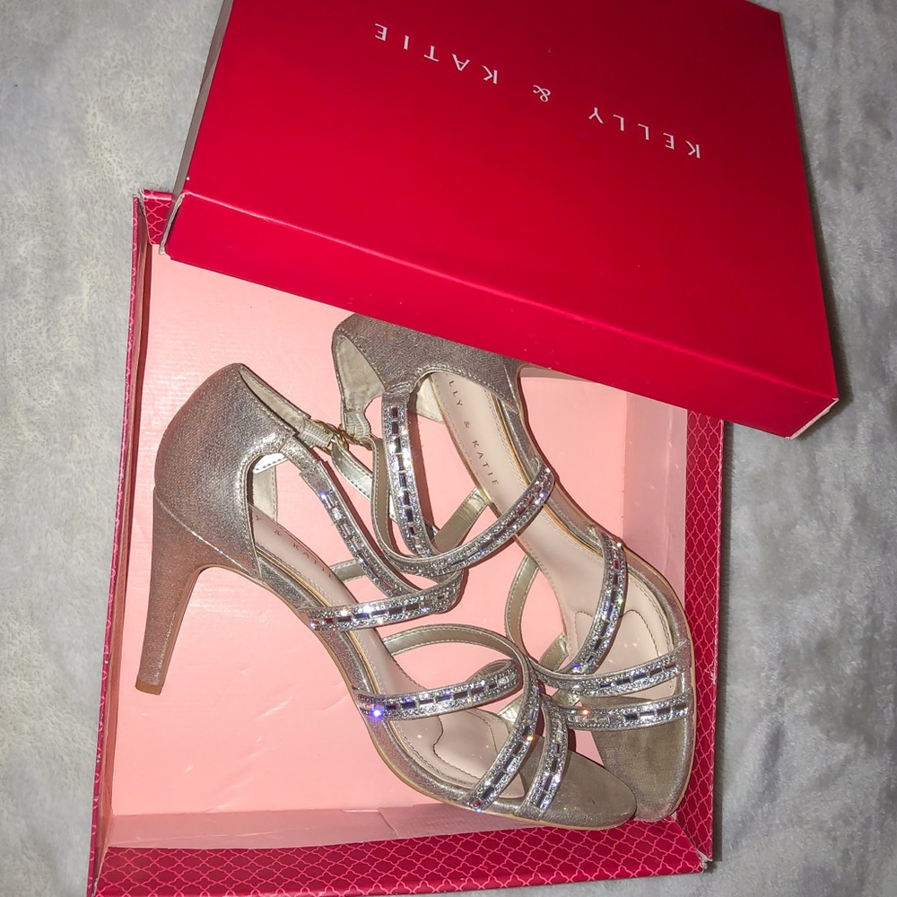 Kelly & Katie Reekie High Heel Sandal - Gold